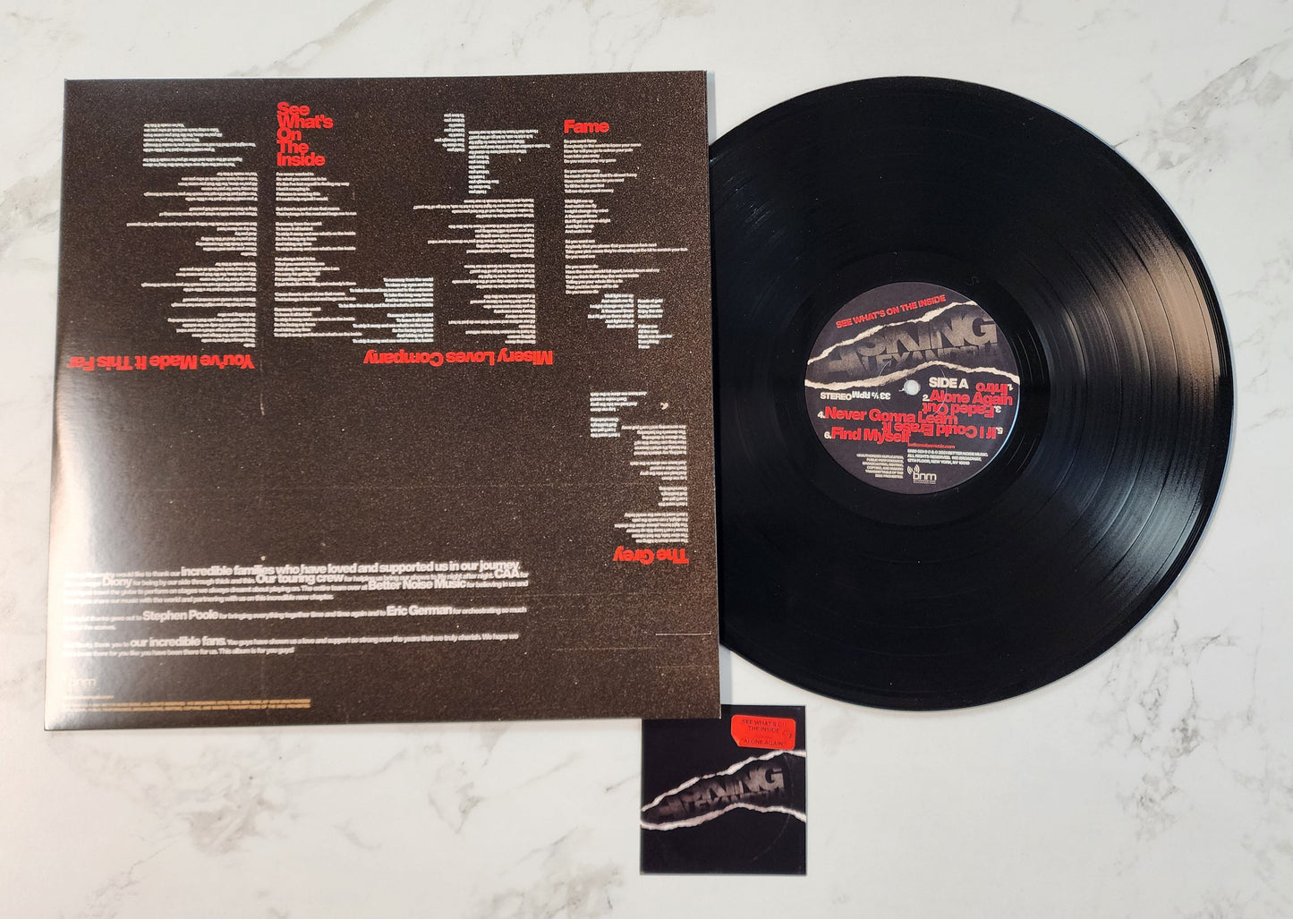 Asking Alexandria See What's On The Inside Vinyl Record Album (Pre-Owned)