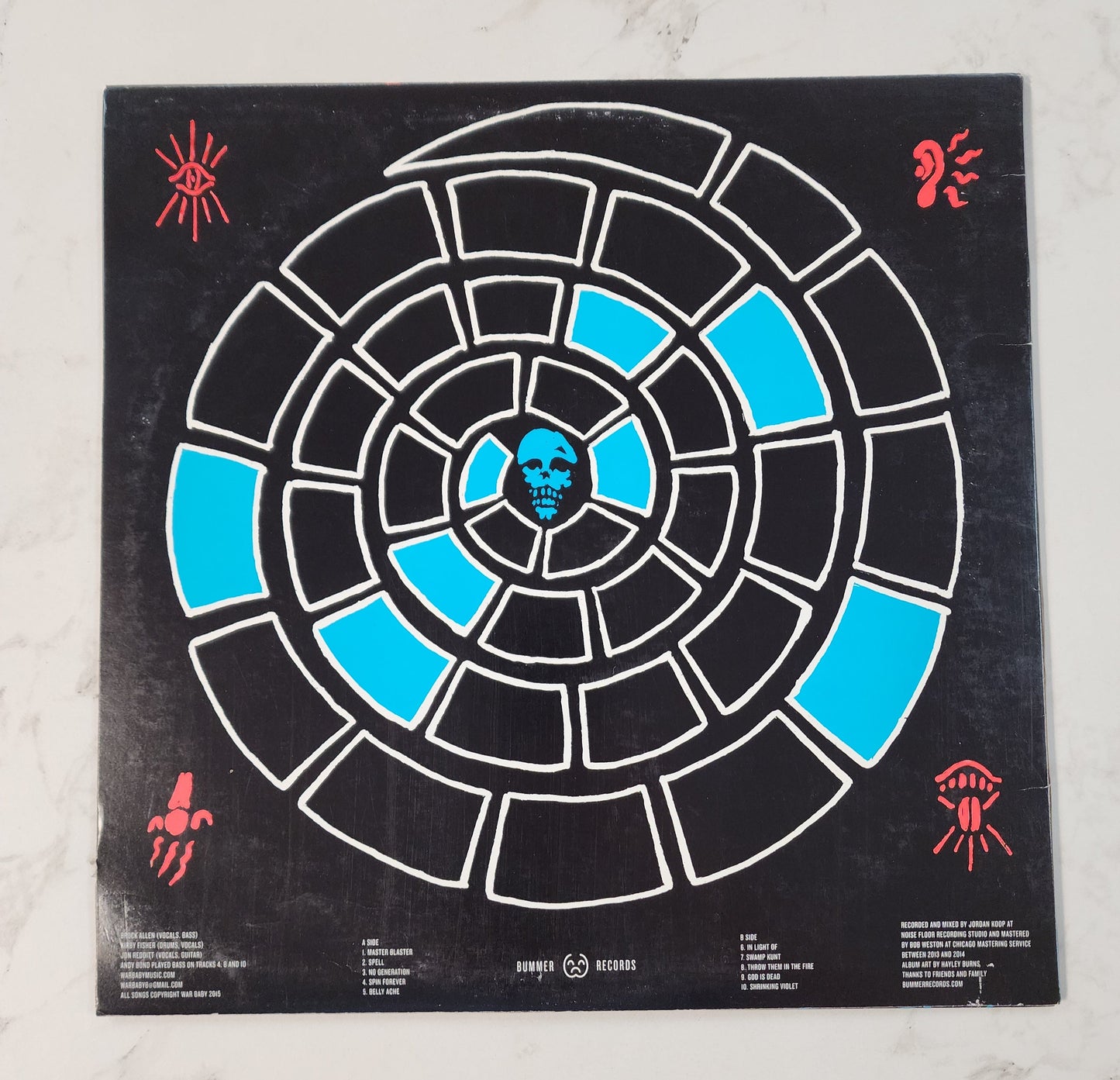 War Baby Death Sweats Vinyl Record Album (Pre-Owned)