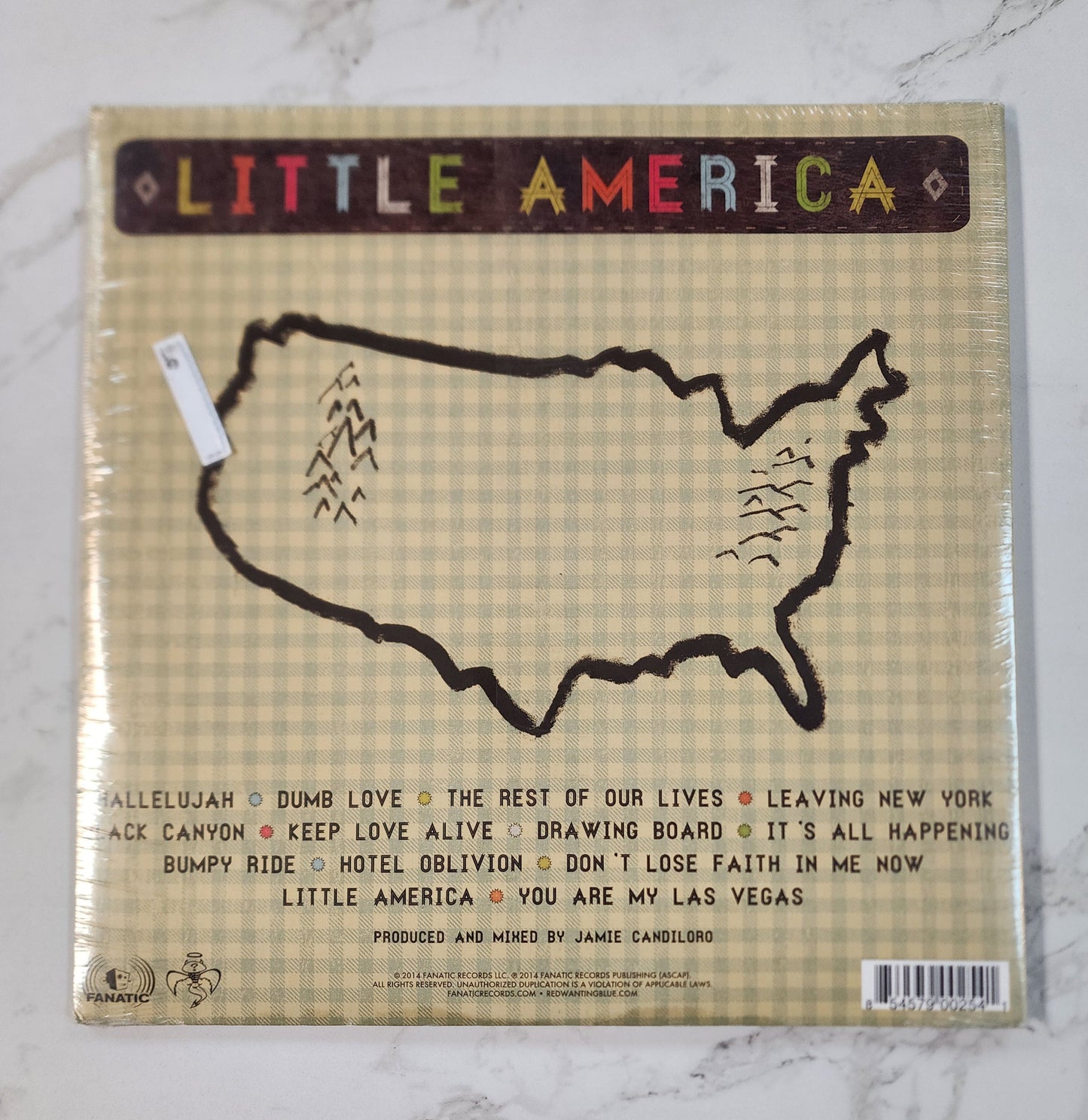 Red Wanting Blue Little America Vinyl Record Album (Pre-Owned)