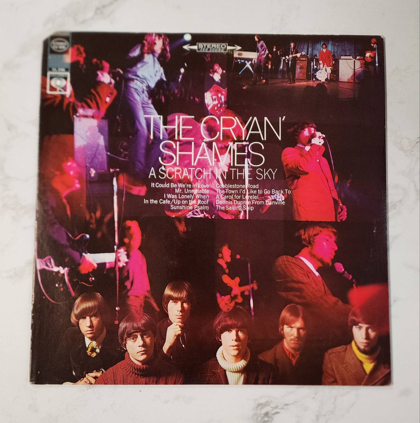 Cryan' Shames A Scratch In The Sky Vinyl Record Album (Pre-Owned)