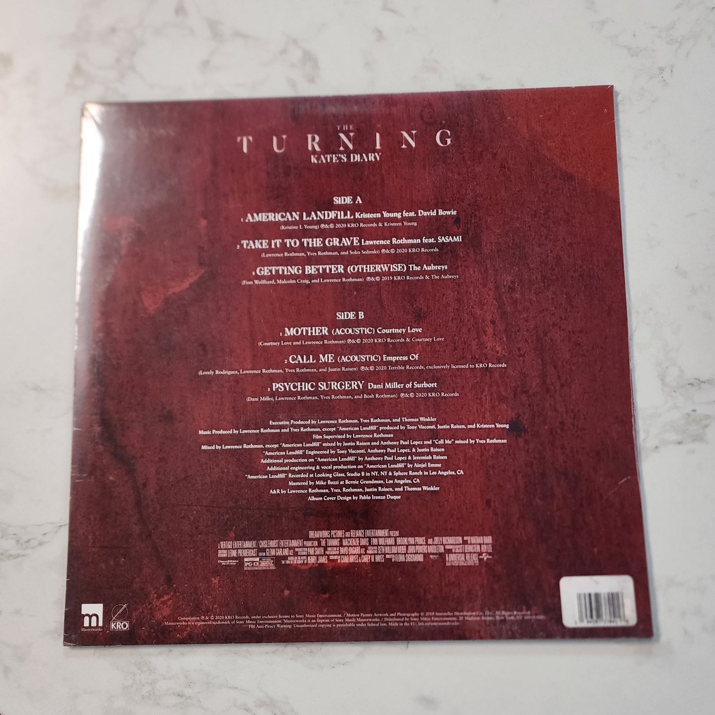 The Turning Kate's Diary Vinyl Record Album