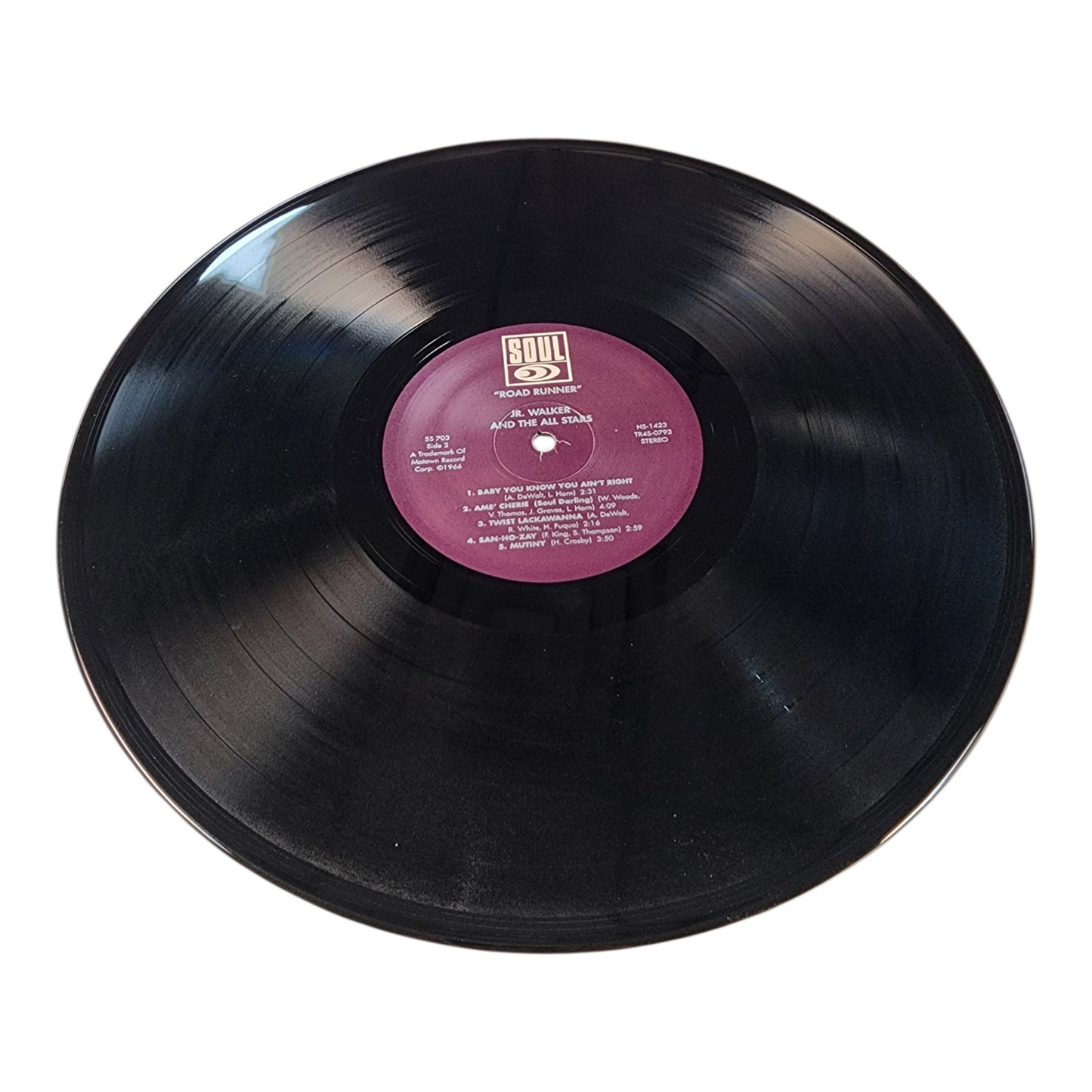 Jr. Walker and The All Stars Road Runner Vinyl Record