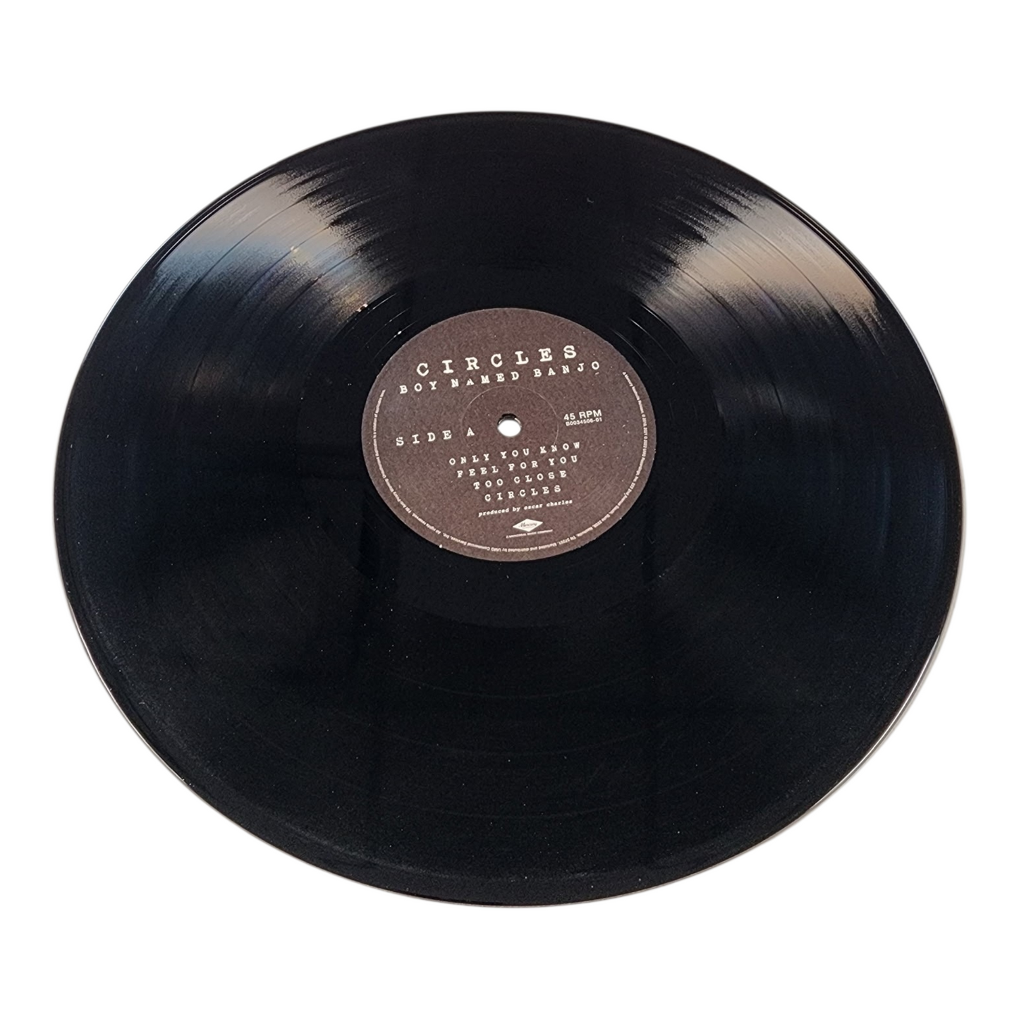 Circles Boy Named Banjo Vinyl Record (Signed Insert)