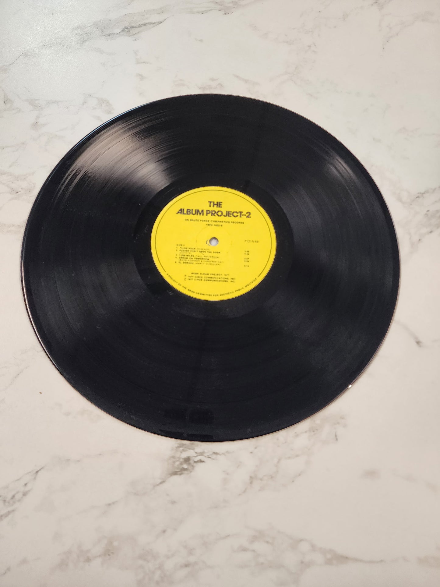WEBN Album Project #2 Vinyl Record Album