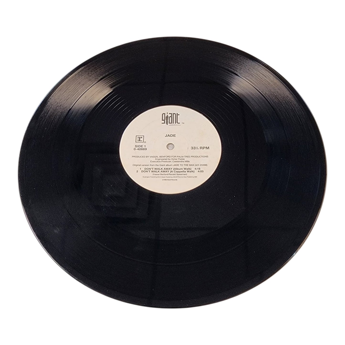 Jade Don't Walk Away Vinyl Record