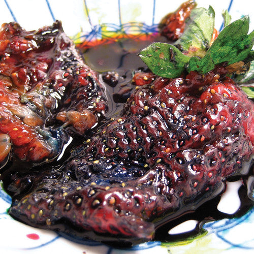 the album cover for Animal Collective - Strawberry Jam