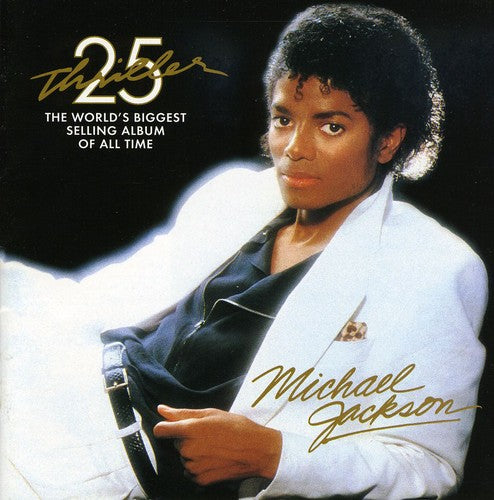the album cover for Michael Jackson - Thriller 25th Anniversary