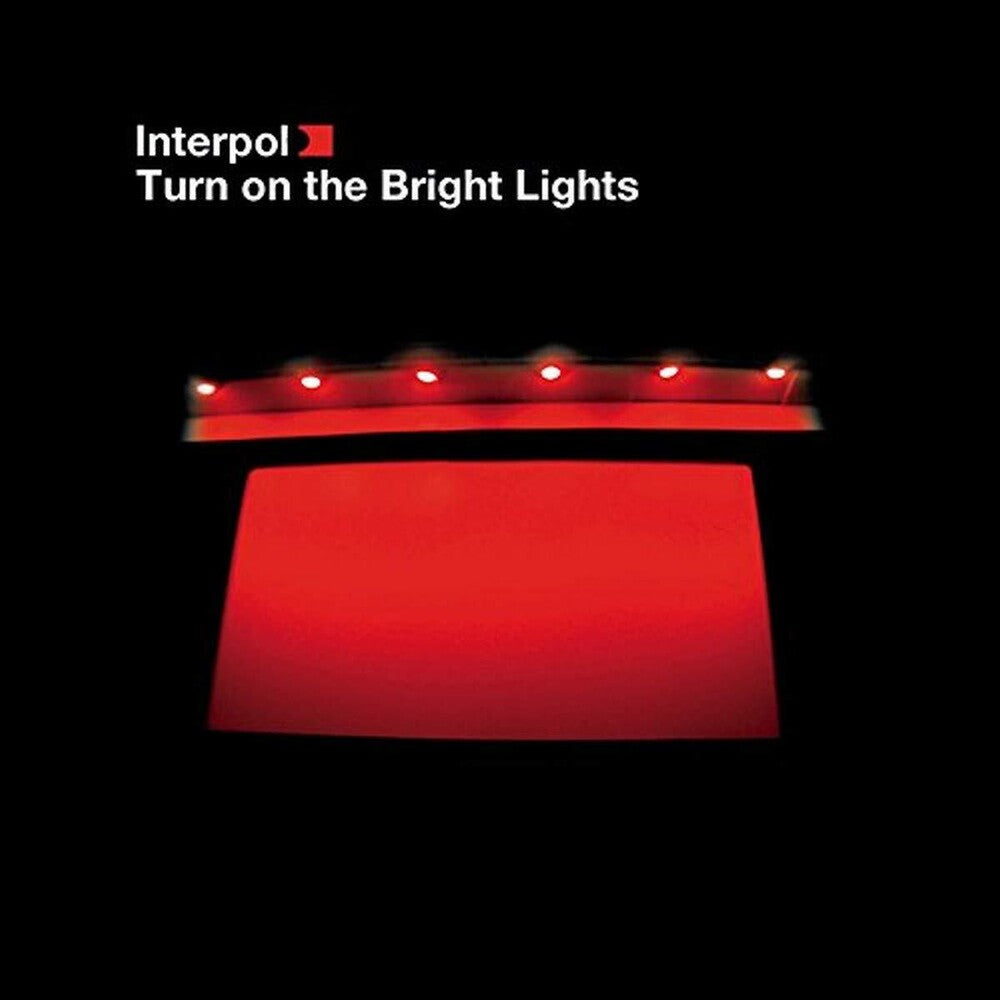 the album cover for Interpol - Turn on the Bright Light