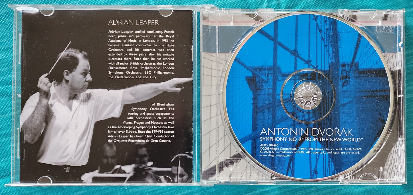 Antonin Dvorak Symphony No. 9 Slavonic Dances CD Arte Nova 2005