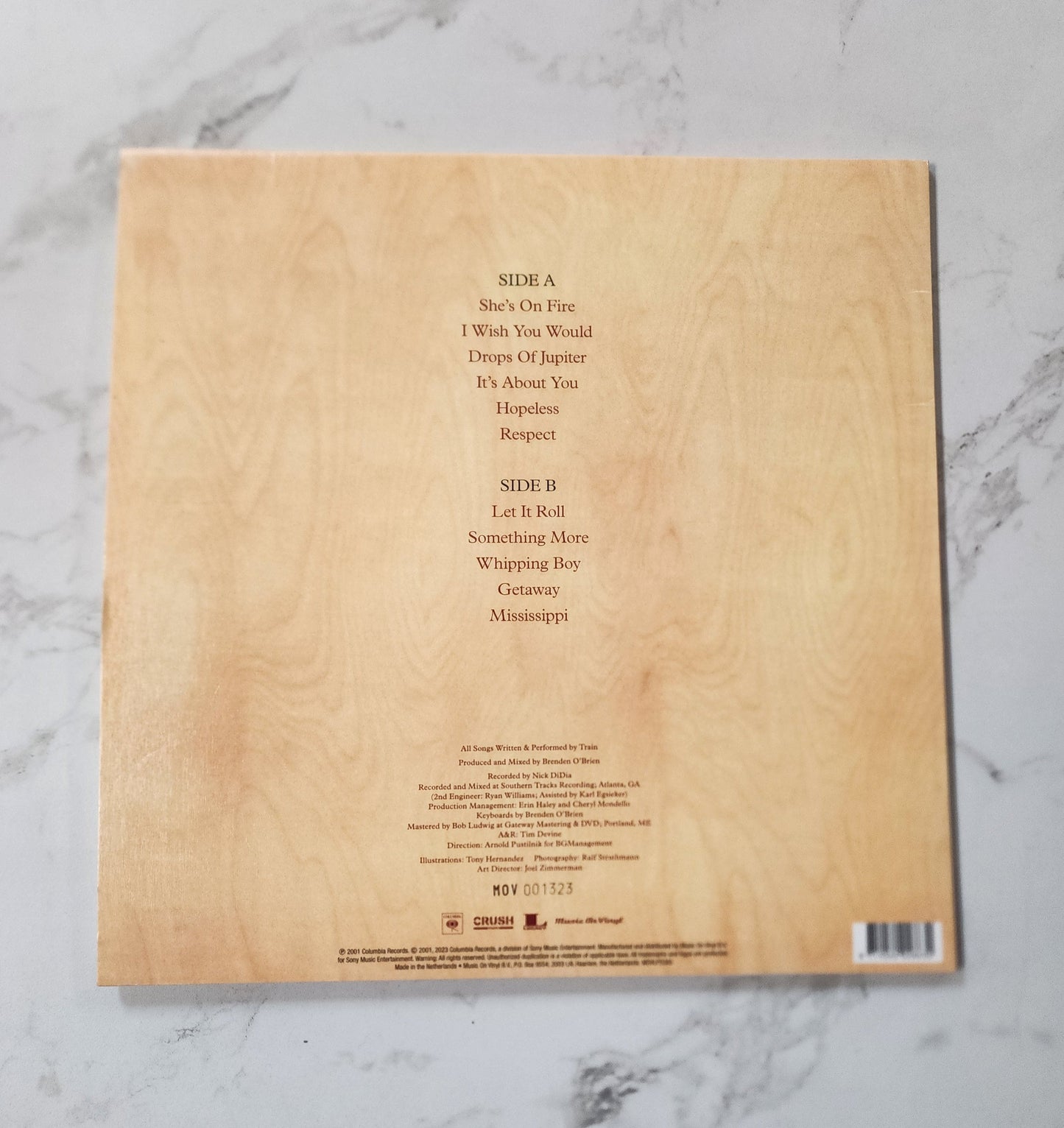 Train Drops of Jupiter Vinyl Record Album (Pre-Owned)