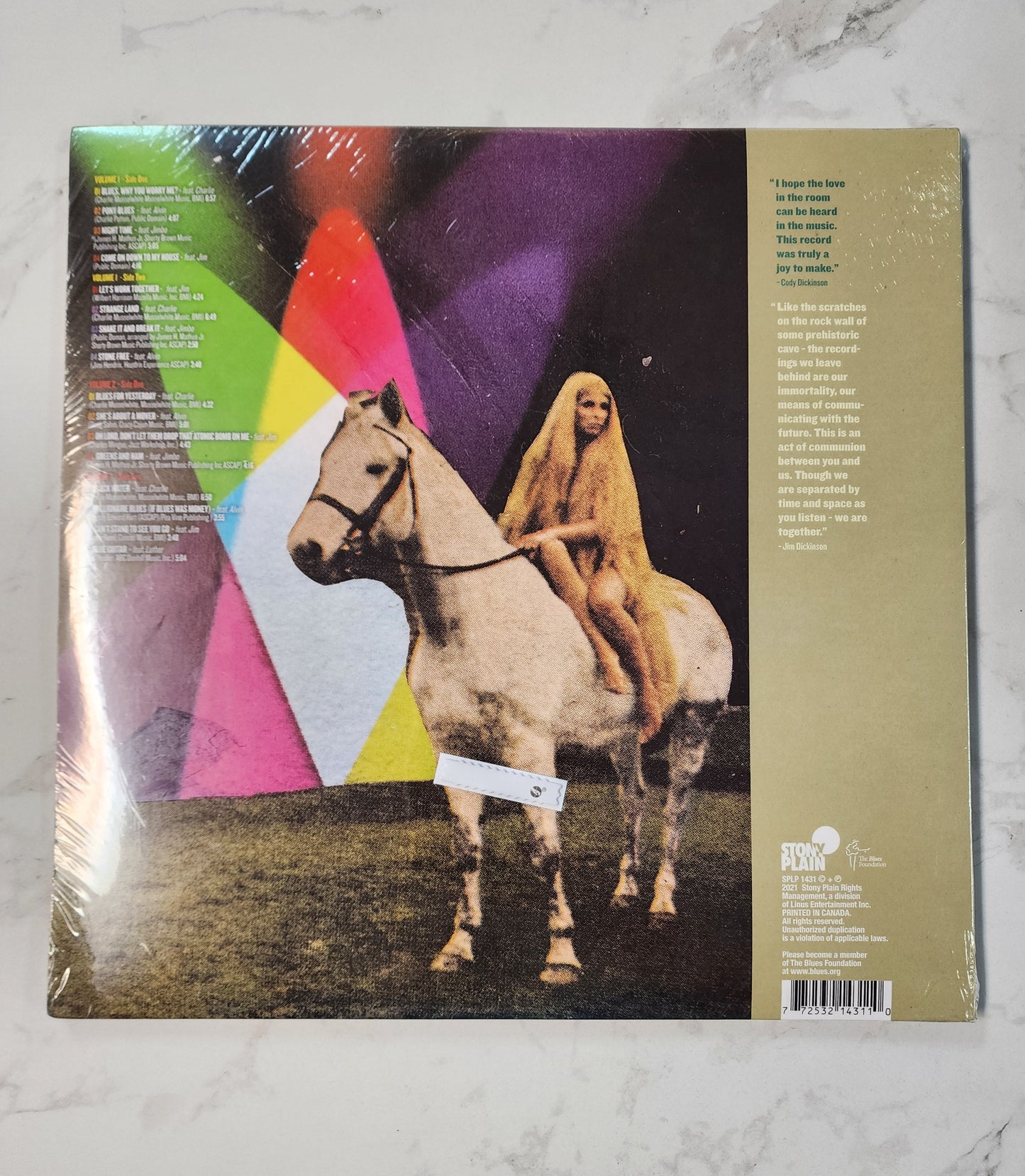 New Moon Jelly Roll Freedom Rockers Vinyl Record Album (Pre-Owned)