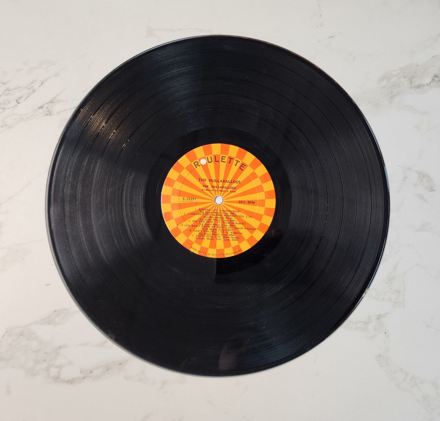 Hullaballoos Self Titled Vinyl Record Album (Pre-Owned)