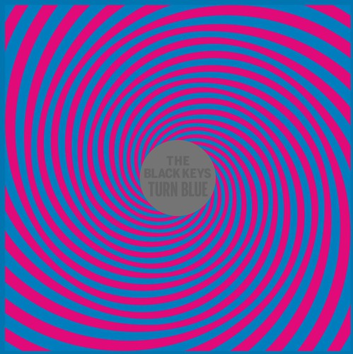 the album cover for The Black Keys - Black Keys : Turn Blue