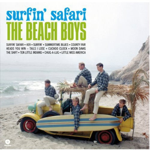 the album cover for The Beach Boys - Surfin' Safari