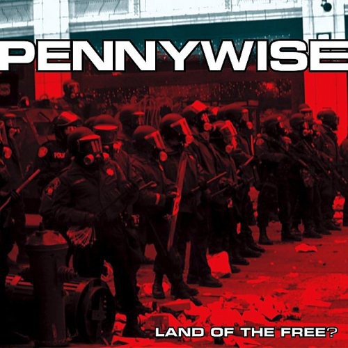 the album cover for Pennywise - Land of the Free