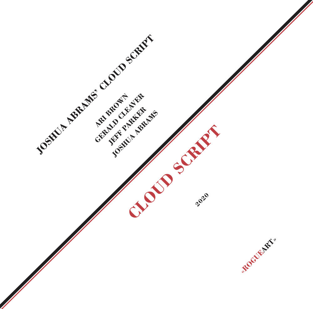 the album cover for Joshua Abrams Cloud Script - Cloud Script