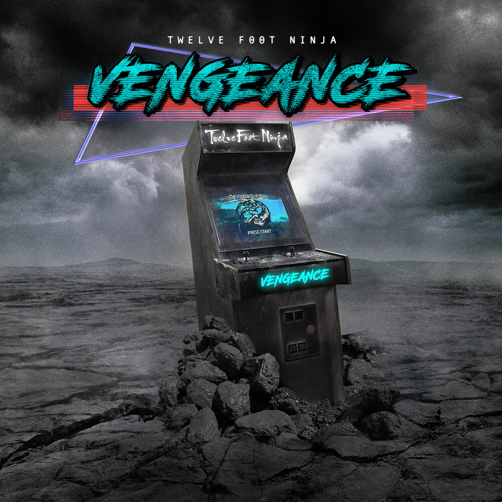 the album cover for Twelve Foot Ninja - Vengeance