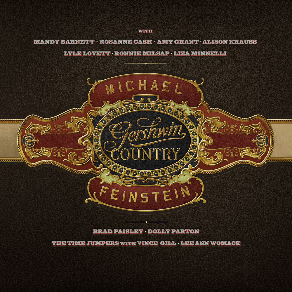 the album cover for Michael Feinstein - Gershwin Country