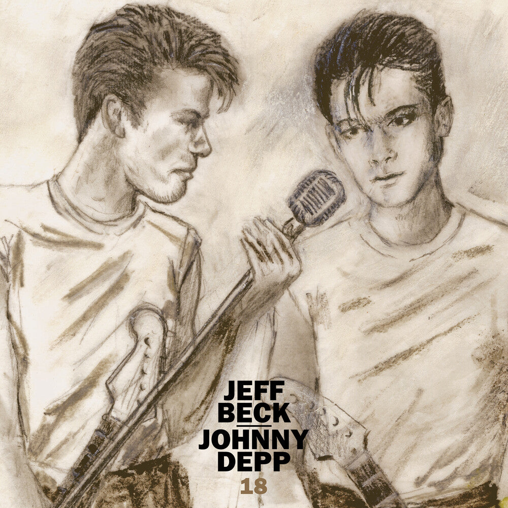the album cover for Jeff Beck and Johnny Depp - 18