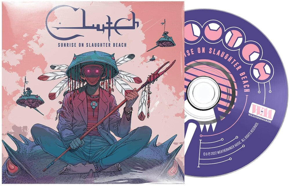 the album cover for Clutch - Sunrise On Slaughter Beach