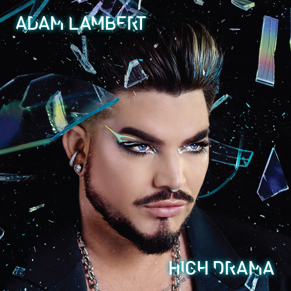 the album cover for Adam Lambert - High Drama