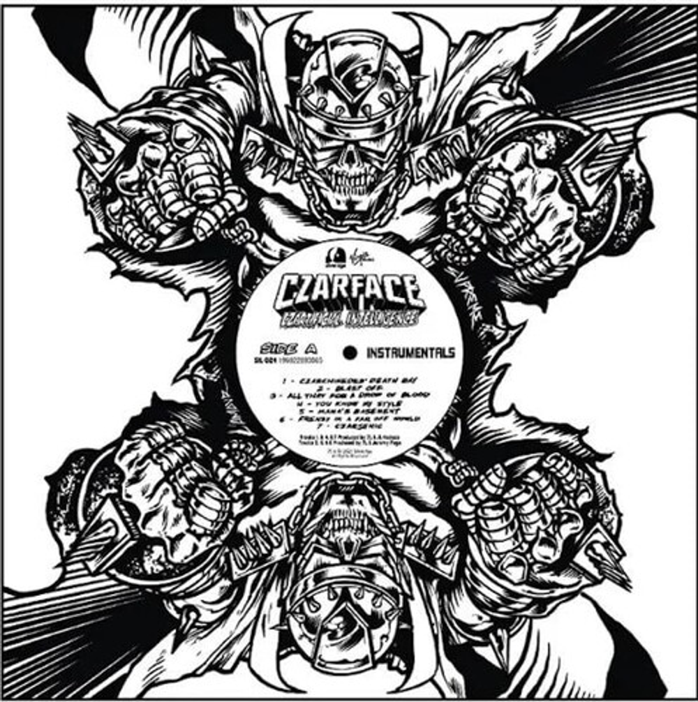 the album cover for Czarface - Czartificial Intelligence (Instrumentals)