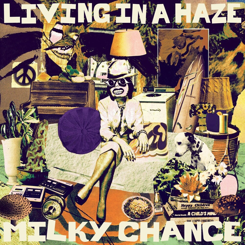 the album cover for Milky Chance - Living In A Haze