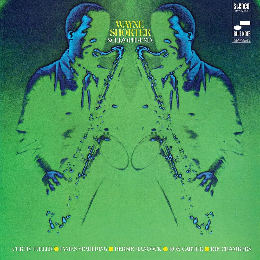 the album cover for Wayne Shorter - Schizophrenia (Blue Note Tone Poet Series)