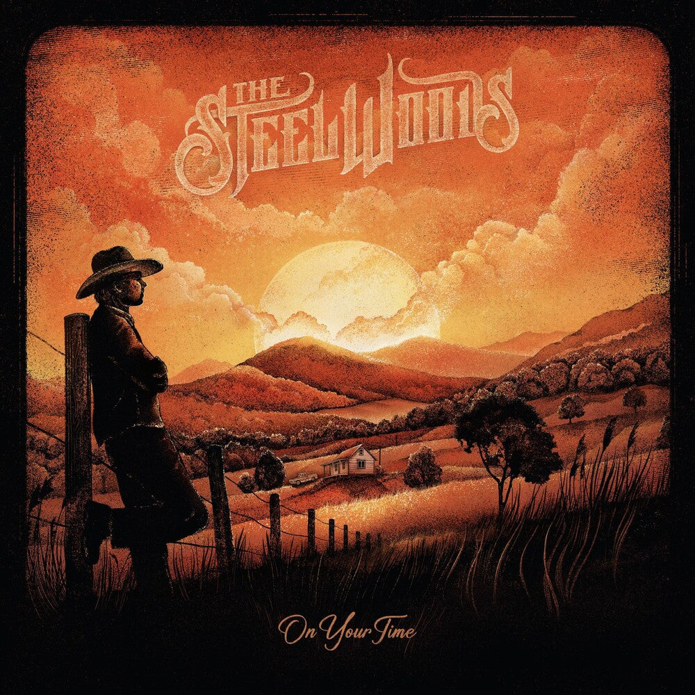 the album cover for The Steel Woods - On Your Time