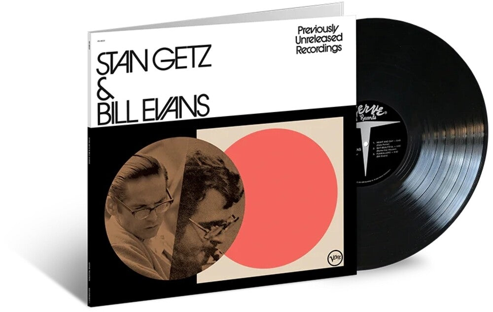 the album cover for Stan Getz & Evans,Bill - Previously Unreleased Recordings (Verve Acoustic)