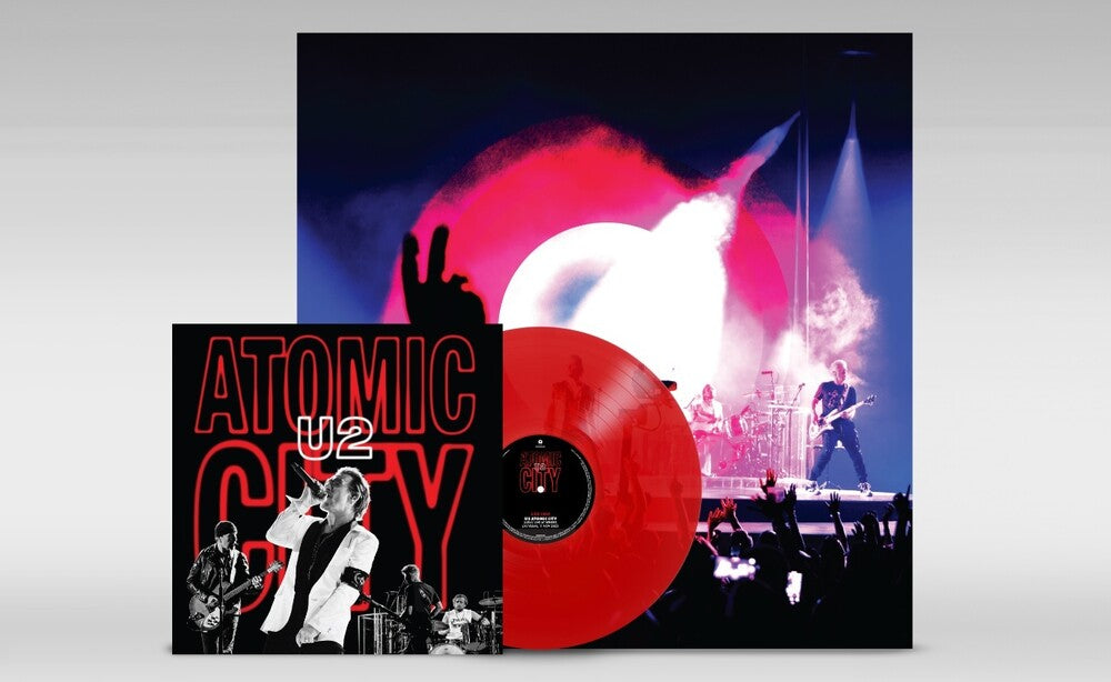 the album cover for U2 - Atomic City (U2/Uv Live At Sphere, Las Vegas)