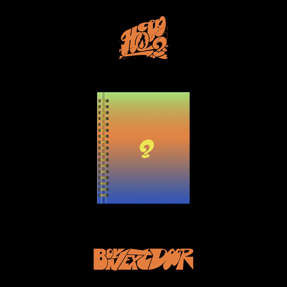 the album cover for BOYNEXTDOOR - How? (Wind Ver.) (Post) (Pcrd) (Phot)