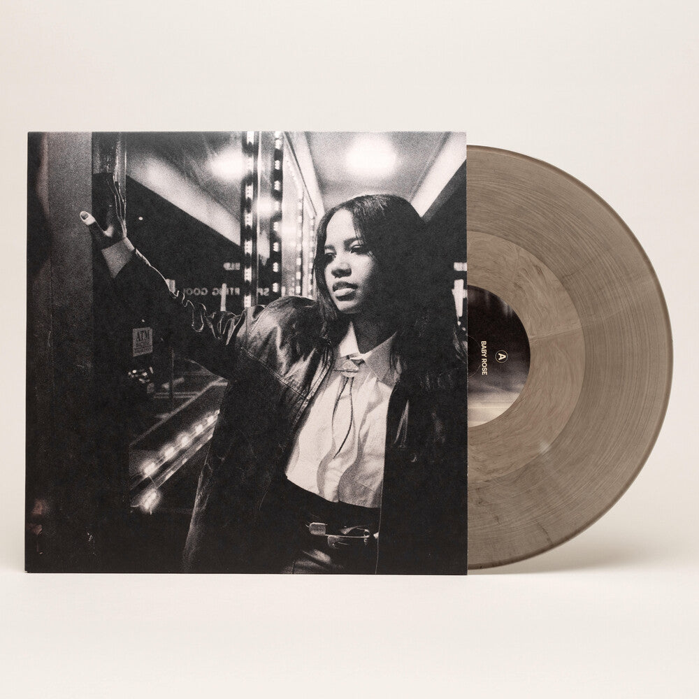 the album cover for Baby Rose / Badbadnotgood - Slow Burn