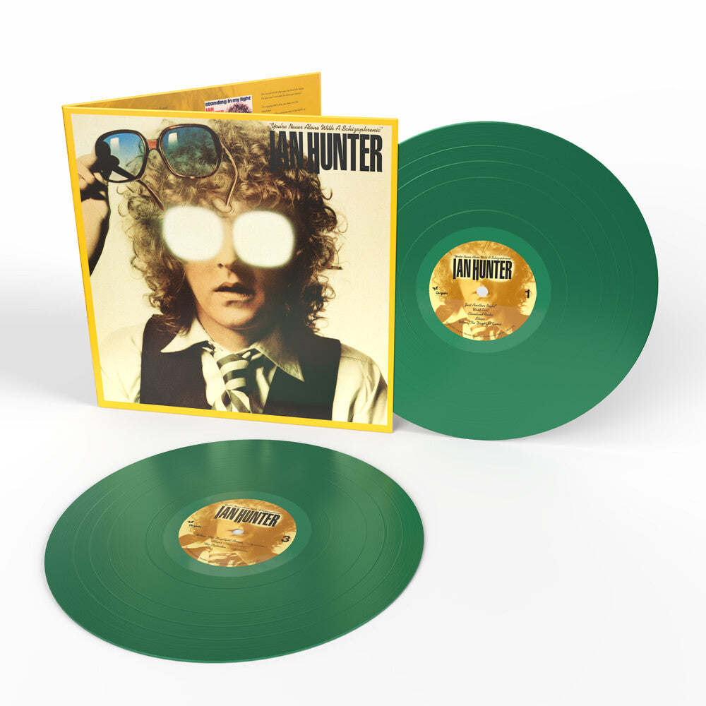 the album cover for Ian Hunter - You're Never Alone With A Schizophrenic (Exp)