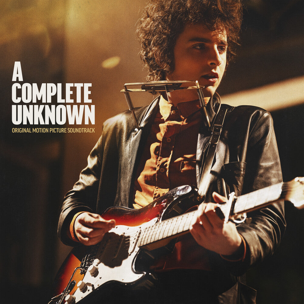 the album cover for Timothee Chalamet - A Complete Unknown (Original Motion Picture Soundtrack)
