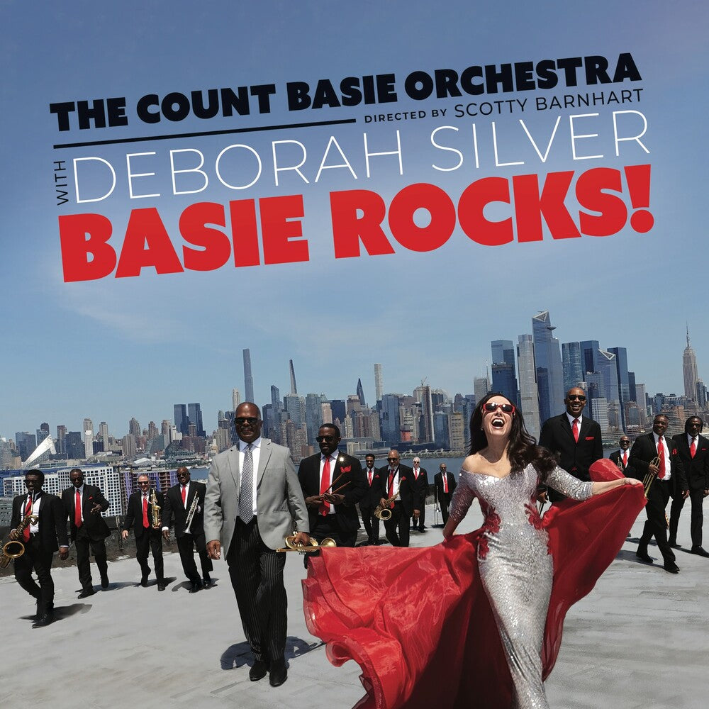 the album cover for Deborah Silver / Count Basie Orchestra - Basie Rocks