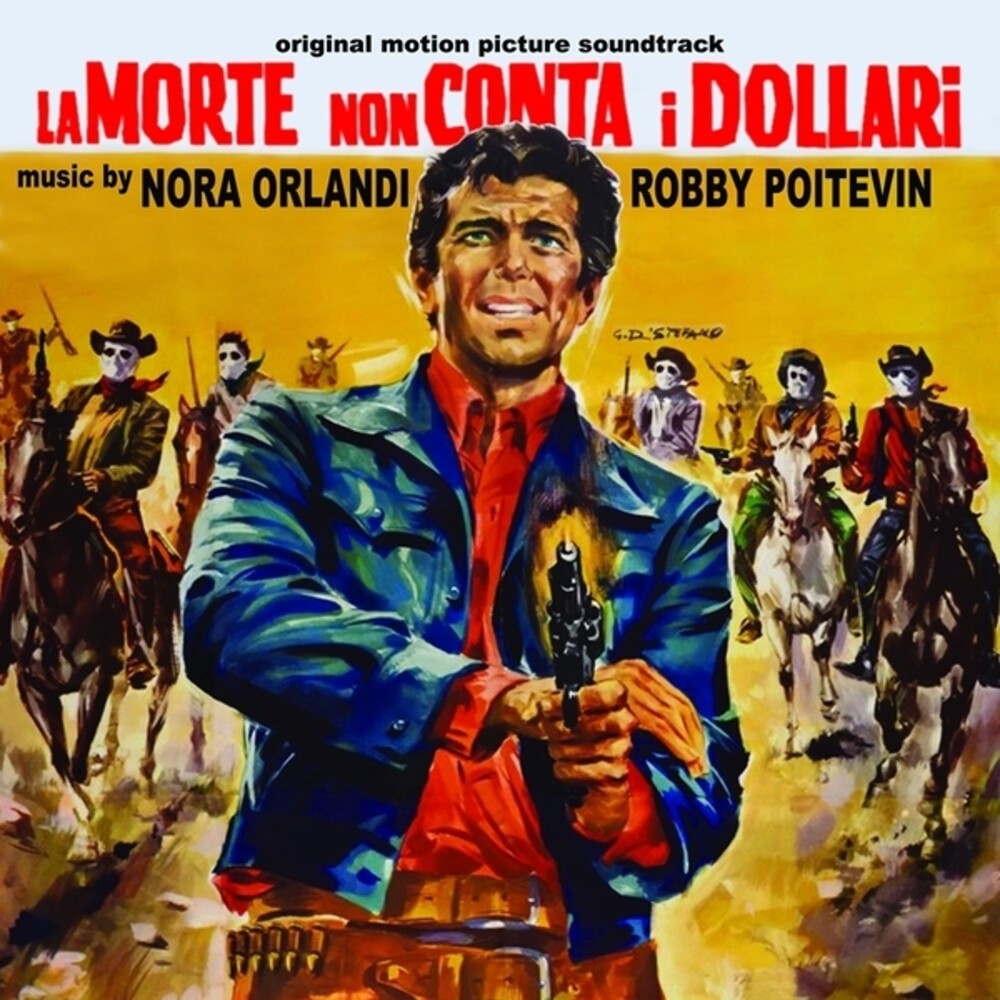 the album cover for Nora Orlandi / Poitevin,Robby (Ita) - La Morte Non Conta I Dollari - O.S.T. (Ita)