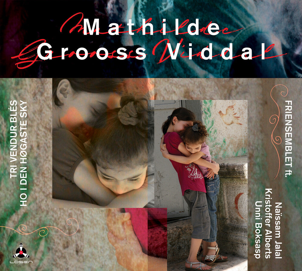 the album cover for Mathilde Grooss - Tri Vendur Blis Ho I Den Hogaste Sky