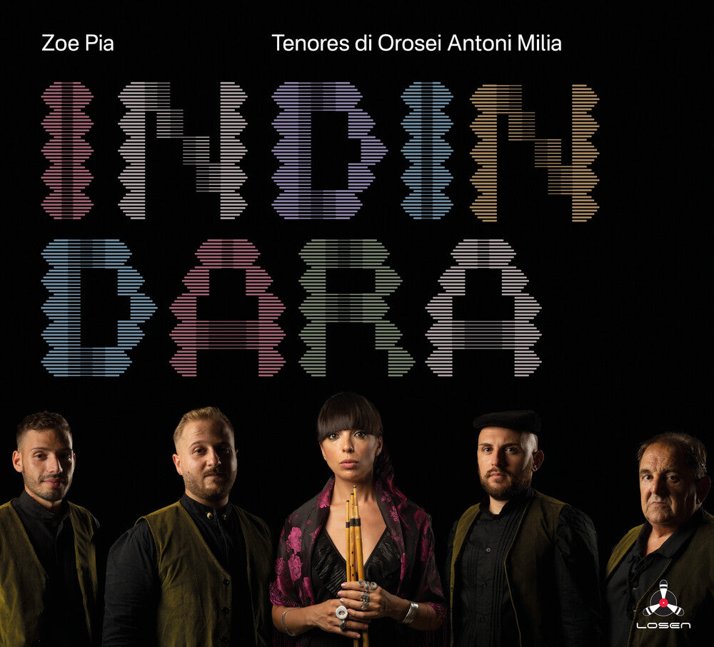 the album cover for Zoe Pia & Tenores Di Orosei - Indindara (Uk)