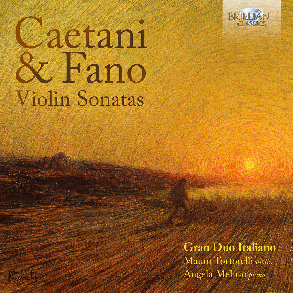 the album cover for Mauro Tortorelli - Caetani & Fano: Vn Sons