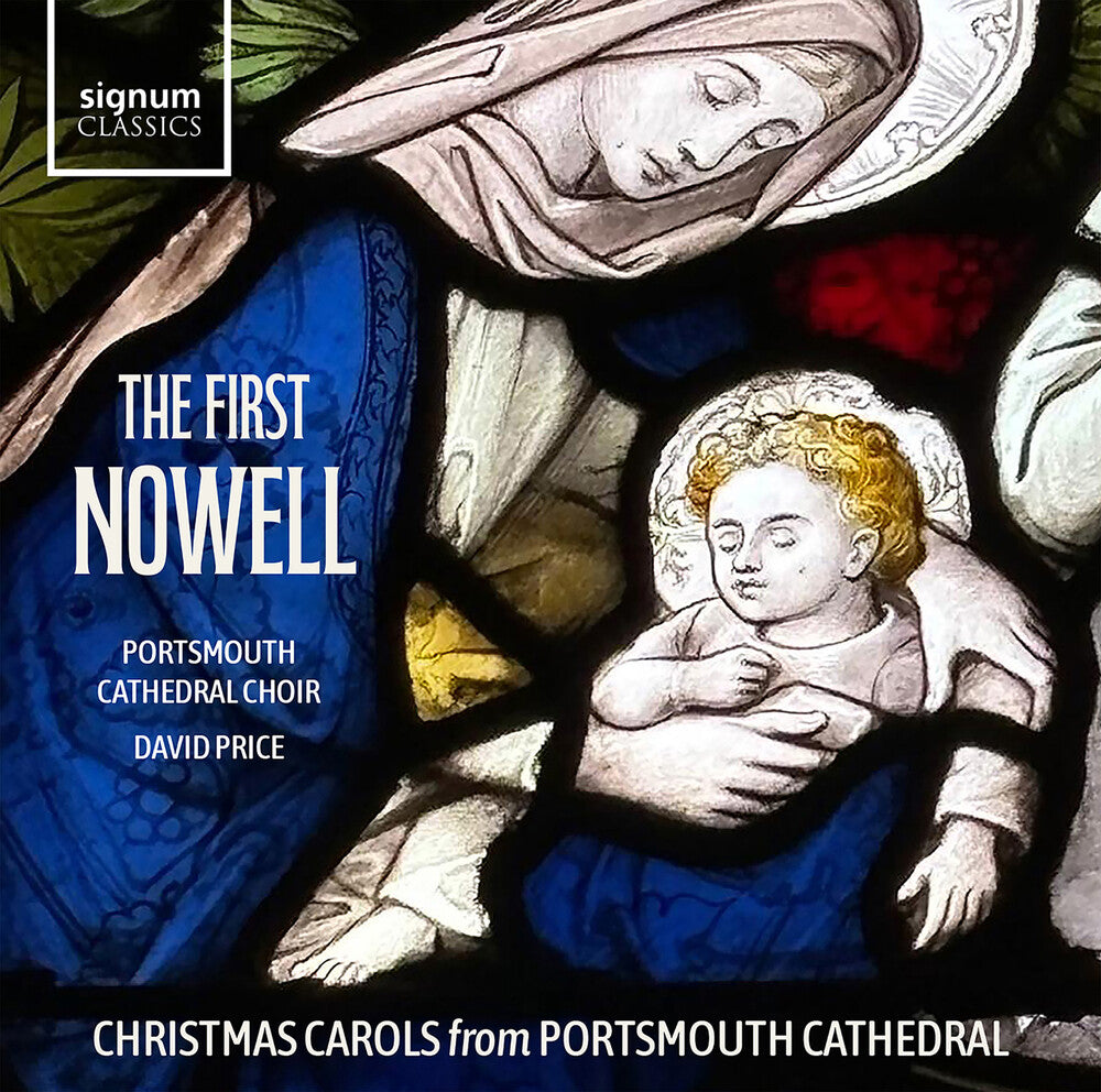 the album cover for David Price - First Nowell: Christmas Carols From Portsmouth