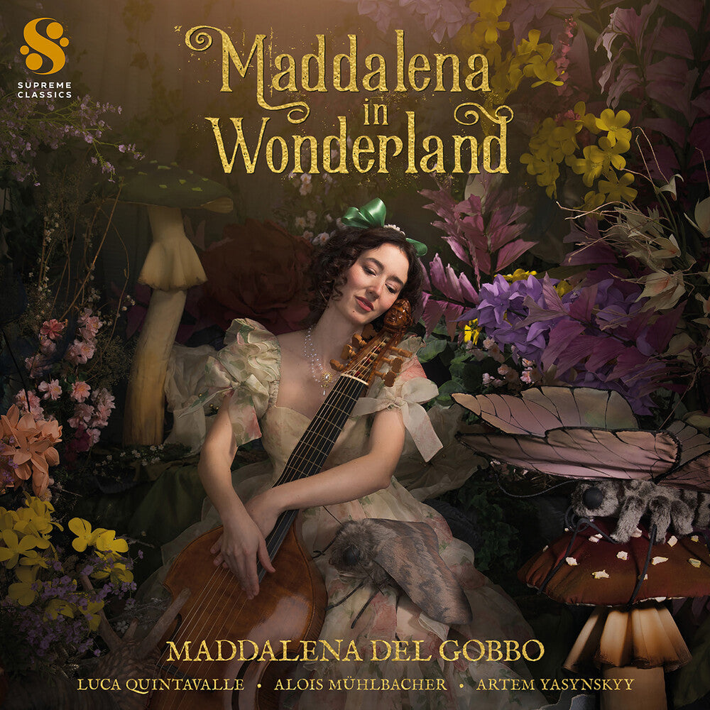 the album cover for Maddalena Gobbo Del - Maddalena In Wonderland