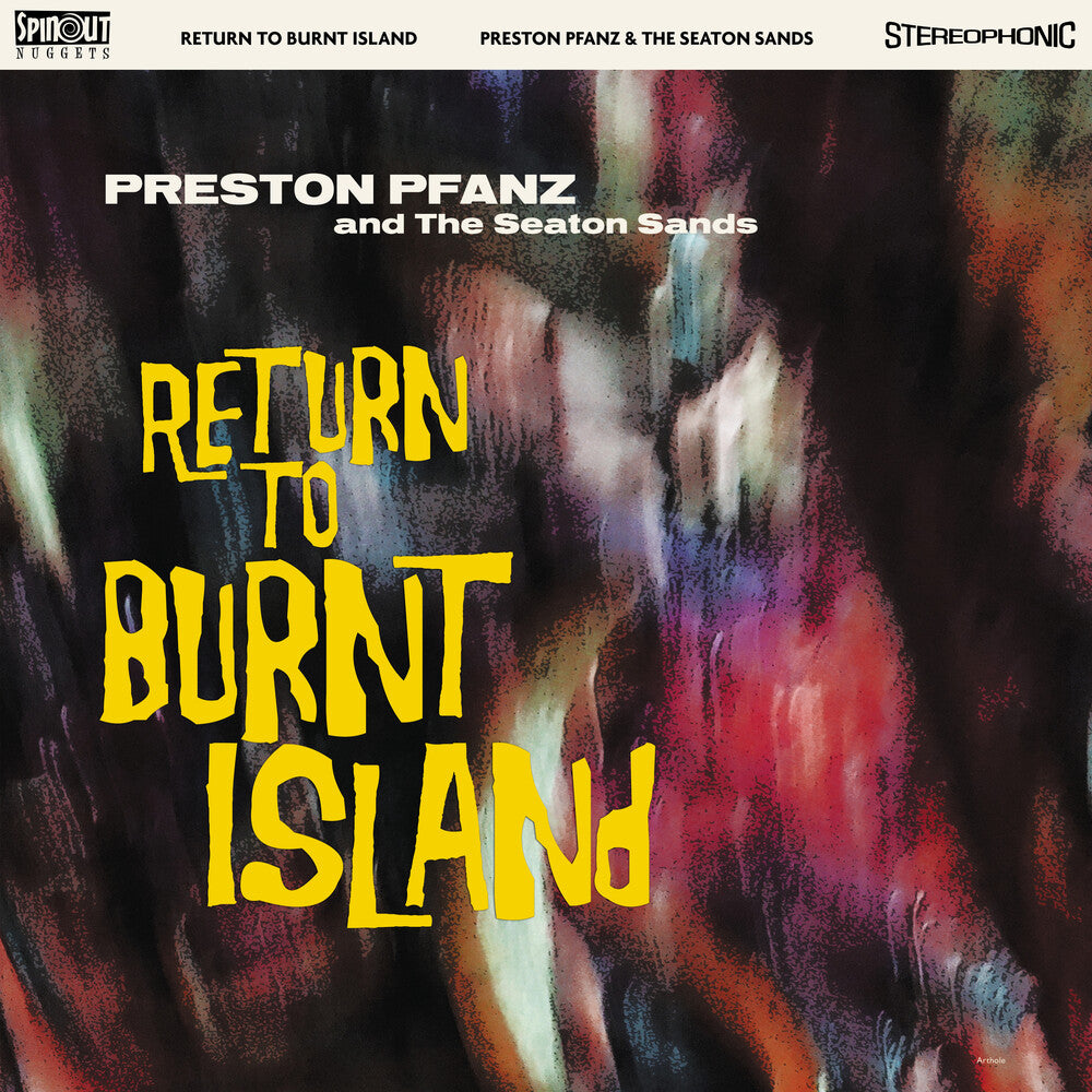 the album cover for Pfanz, Preston & the Seaton Sands - Return To Burnt Island