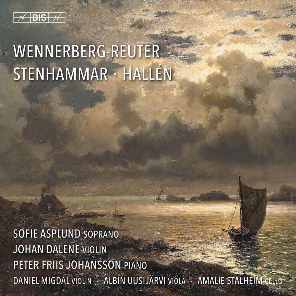 the album cover for Peter Johnson Friis - Wennerberg-Reuter Stenhammar & Hallen