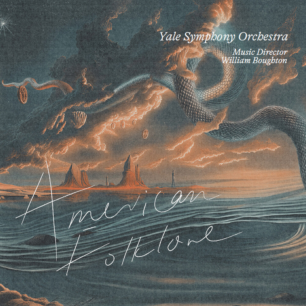 the album cover for Yale Symphony Orchestra - American Folklore