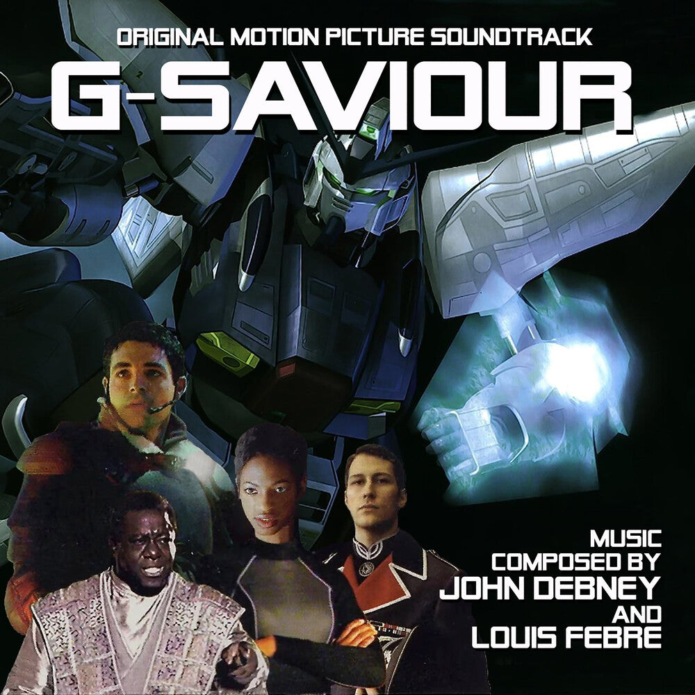 the album cover for Debney, John / Febre, Louis - G-saviour (Original Soundtrack)