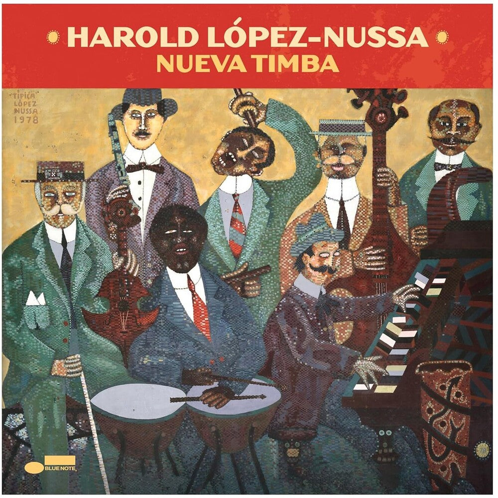 the album cover for Harold Nussa Lopez - Nueva Timba
