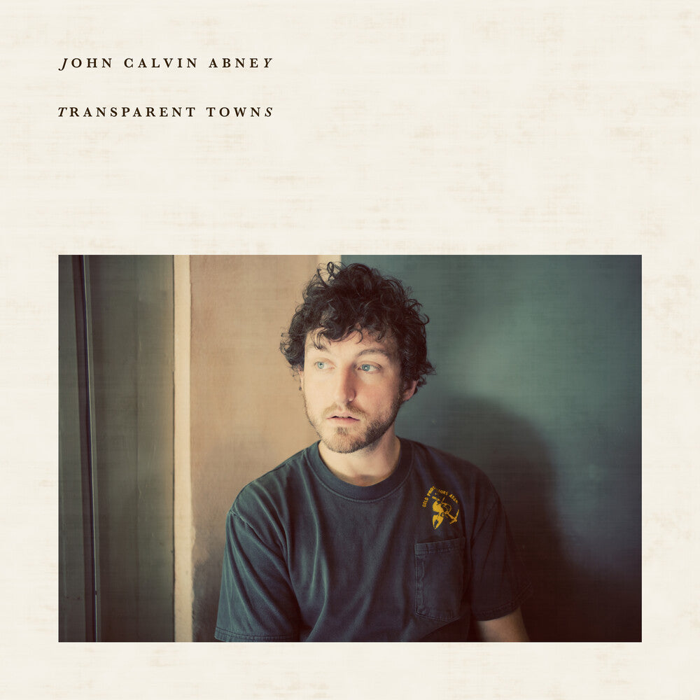 the album cover for John Abney Calvin - Transparent Towns