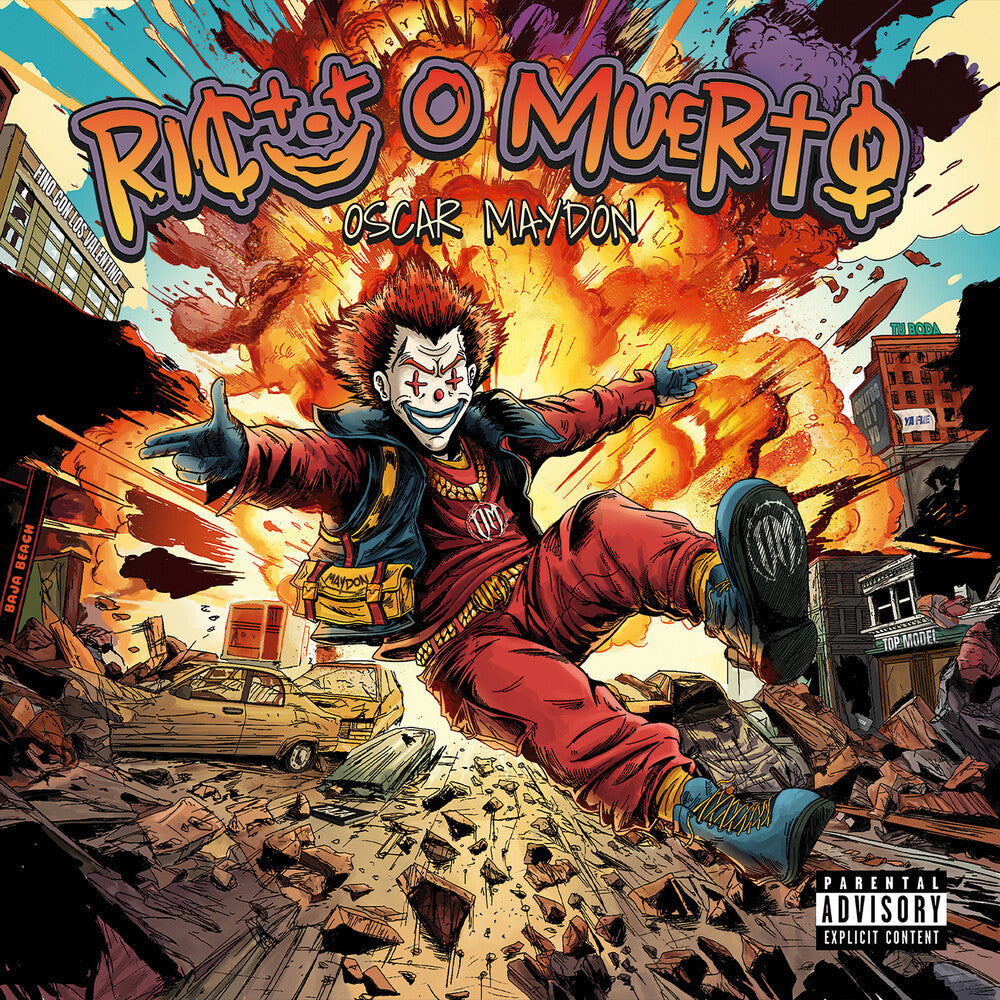the album cover for Oscar Maydon - Rico O Muerto 1