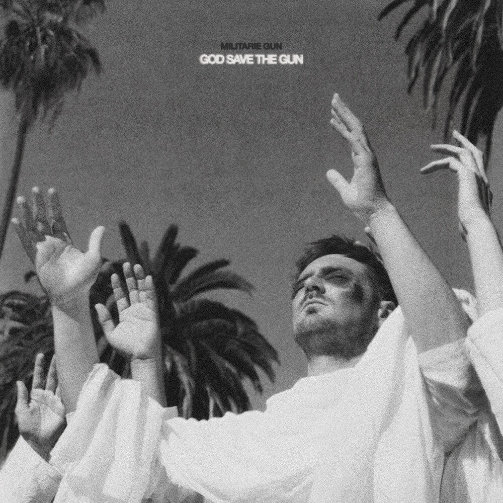 the album cover for Militarie Gun - God Save The Gun